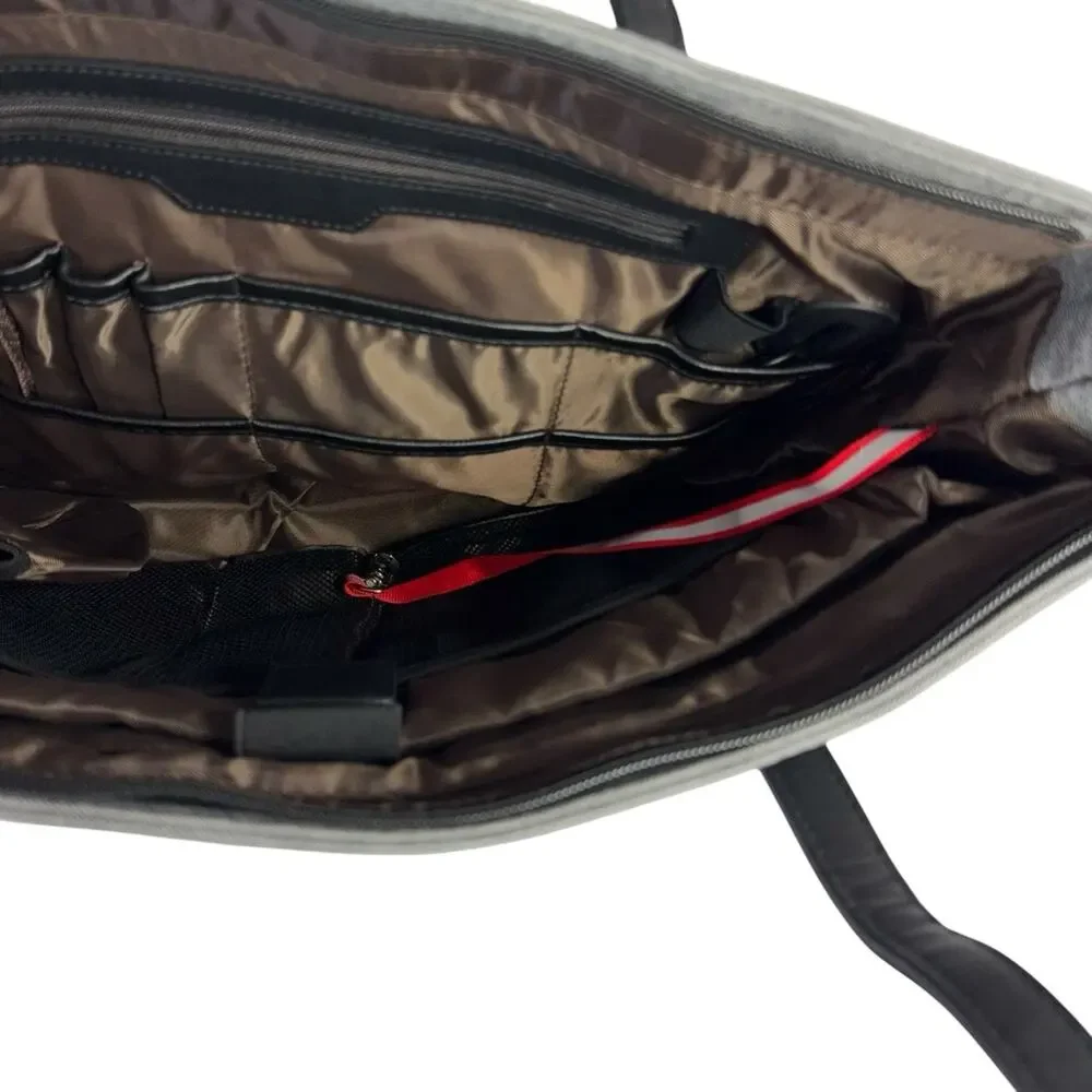17 17.5 inch USB Port Laptop Tote Bag Office Shoulder Bag for MacBook & Notebook